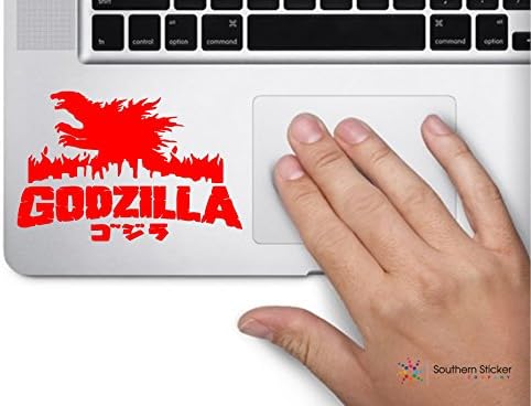 Godzilla Shadow Gorjira Kaiju 4x2.5 Red Movie Monster Japan Katakana Smiješna Amerika Sjedinjene Države naljepnica u boji država Vinyl