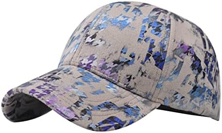 Uniseks kapa za kamiondžiju s niskim profilom tropskog tiska za muškarce i žene, pamučni šešir od sunca za tatu