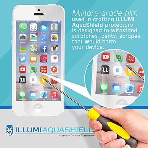 Illumi Aquashield zaslon zaštitnik kompatibilan s acer chromebook karticom 10 Ne-opruga visoke definicije jasan fleksibilni TPU film