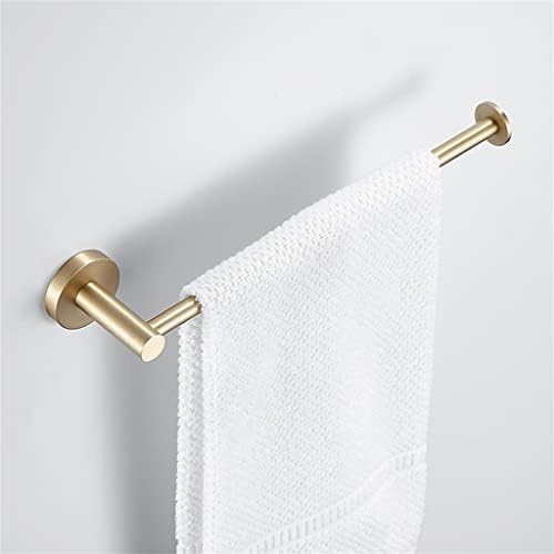 Liruxun zidni nosač ručnika za kupaonicu mesing četkica viseća polica za odlaganje kuhinje