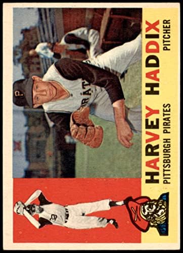 1960. Topps 340 Harvey Haddix Pittsburgh Pirates Dean's Cards 5 - Ex Pirates