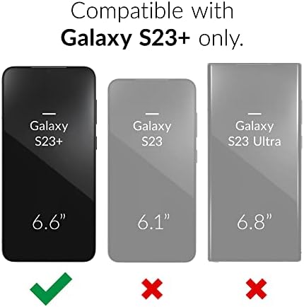 Žudite dvostruki čuvar za Samsung Galaxy S23 plus futrola, zaštitna zaštita od udaraca za zaštitu od udara za Samsung Galaxy S23 Plus