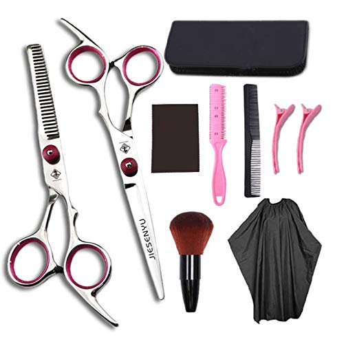 JIESENYU High-End Professional frizerski salon 6-inčne frizure za frizure 440C Čelični frizerski salon ružičasti vijci