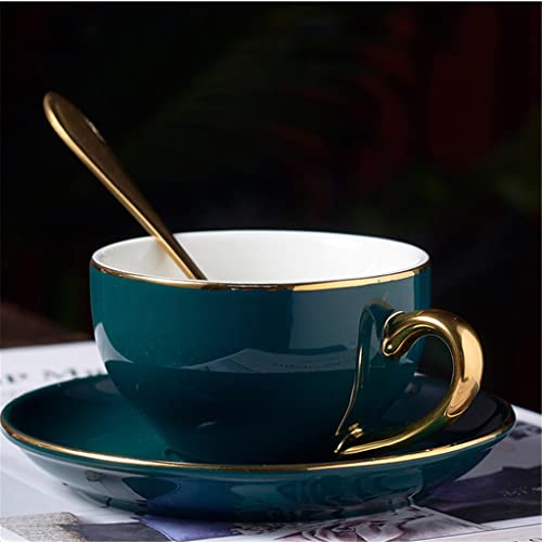 Cujux nordijski keramički čaj set porculanskog mirisa čaša čaša s cvjetnim čajnikom cvjetni čaša