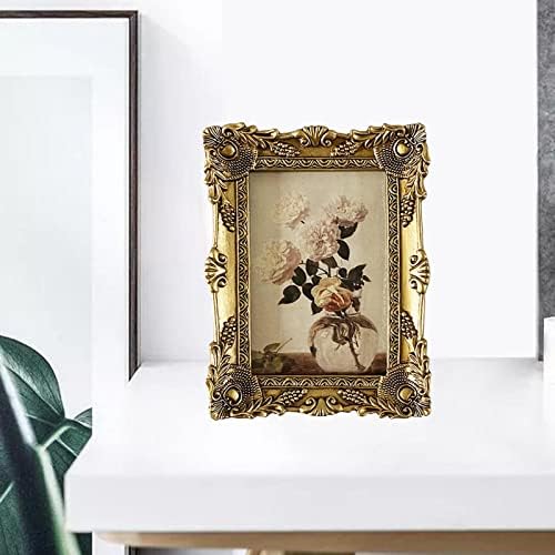 Roomyne vintage foto okvir, cvjetni reljefni okvir za slike u europskom stilu, za dnevnu sobu