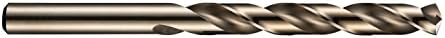 Dormer A7779.5 NAS907J Jobber Drill, brončani premaz, čelik velike brzine kobalta, promjer glave od 9,5 mm, duljina flaute od 81 mm