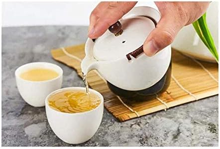 Lianxiao - Mini čaj Set Keramičko malo jaje Jednostavno nošenje torbe kućni ured na otvorenom - gray -gray