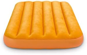 Intex Ugodno Kidz na napuhavanje zraka, boja može varirati, 1 krevet, plava/narančasta, 34 1/2 x 62 x 7