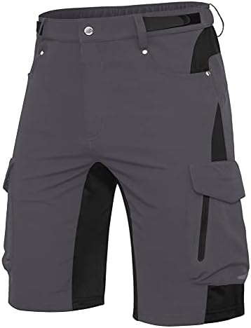 HiauSpor muške planinarske kratke kratke hlače lagane brze suhe rastezanje MTB kratke hlače za ribolove za golf taktički na otvorenom