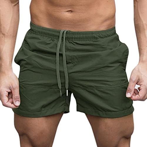 Akimpe muške teretane u fitnessu sušenje kratkih kratkih hlača koje treniraju trening bodybuilding sportske kratke hlače s džepovima