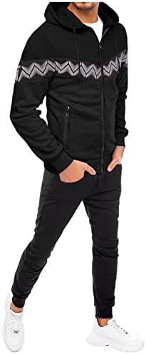 Muške dvodijelne jakne za jakne hlače odijelo prugaste šavove za ušivanje dukserice s kapuljačom jakne džemper muških odijela 42 regularno