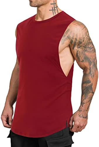 EliteSpirit 3 pakiranje muški mišićni spremnici vrhovi suho fit bez rukava bez rukava košulje majice za bodybuilding majica za vježbanje