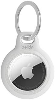 Belkin Apple AirTag Sigurni držač s kopčom - držač AirTag - Izdržljivi slučaj za ogrebotine i Apple AirTag Reflektivni sigurnosni držač