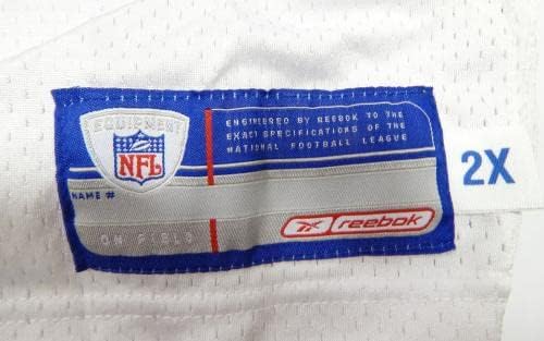 2002. San Francisco 49ers Jimmy Williams 23 Igra izdana bijela vježba dres 6 - Nepotpisana NFL igra korištena dresova
