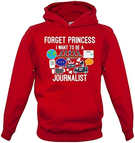 Dressdown Zaboravite novinar princeze - dječji/dječji pulover hoodie