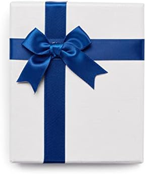 Drvena bijela kutija za nakit prsten / naušnice poklon kutija organizator nakita kutija za Božić Dan zahvalnosti