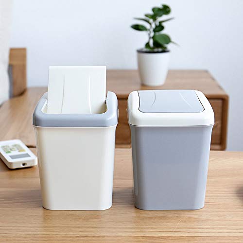 Lodly smeće, radna površina kanta za smeće smeće kante za radne površine mini kvadratni oblik smeće za odlaganje može otpasti kantu