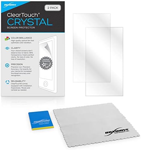 BoxWave Screen zaštitnik kompatibilan s Aqua -VU Micro Stealth 4.3 - ClearTouch Crystal, HD Film Skin - Shields od ogrebotina za Aqua