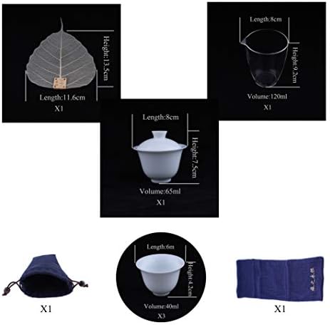 MENGFENG prijenosni set čaja | set za sve-u-jedan putnički set | Kina čajnik i šalica | Kungfu Gongfu Tea Set | Crvena crvena