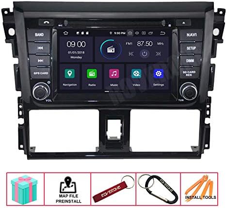 Roverone Android System CAR DVD Navigacija za Toyota Yaris Vios Sedan 2014 2014 s multimedijskim stereo radio Bluetooth GPS