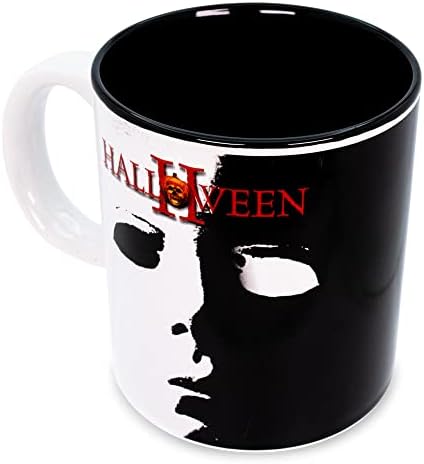 Halloween II Michael Myers licem za keramičku šalicu | Velika šalica kave od 20 unci za espresso, čaj
