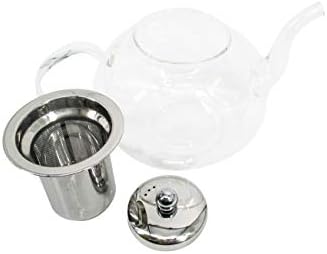 Stakleni čajnik s infuzirom za labav čaj od strane zaštitnih znakova inovacije